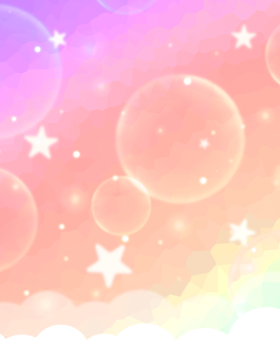 Orange Bubble star sky
